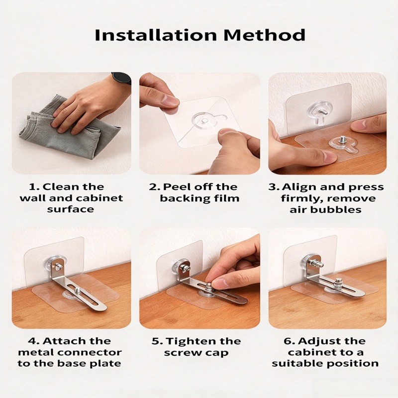 No-Drill Furniture Anti-Tip An - огляд і ціна Earthquake Anchor Strap