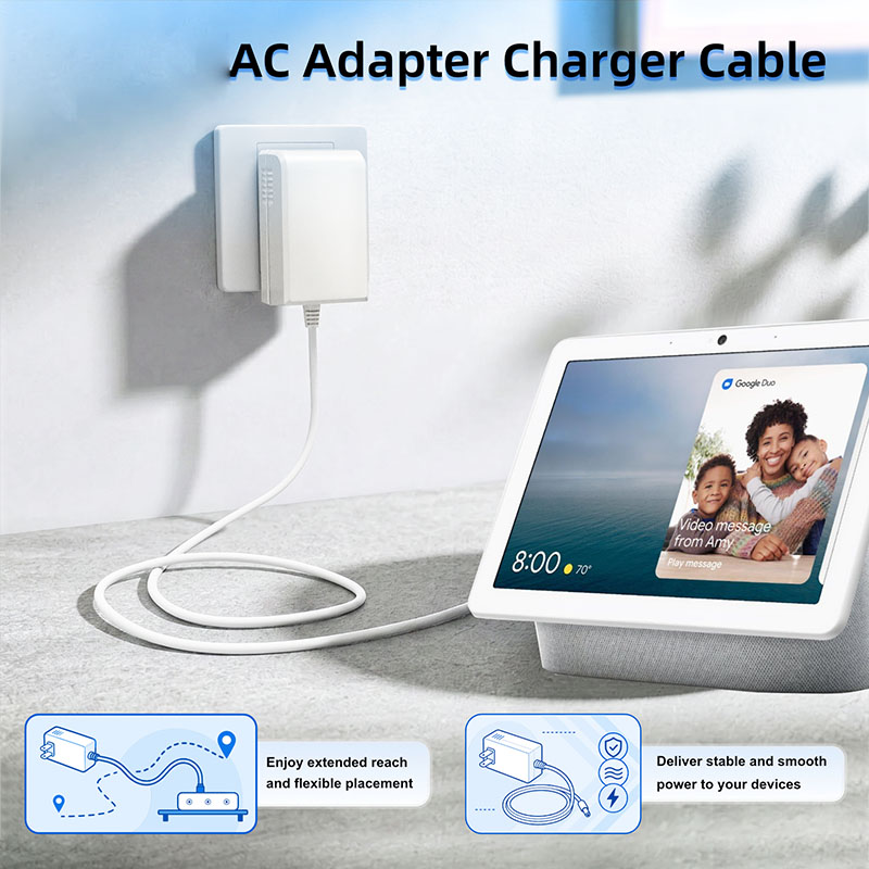 24V Power Supply Adapte for Go - огляд і ціна Google Speaker Nest Audio