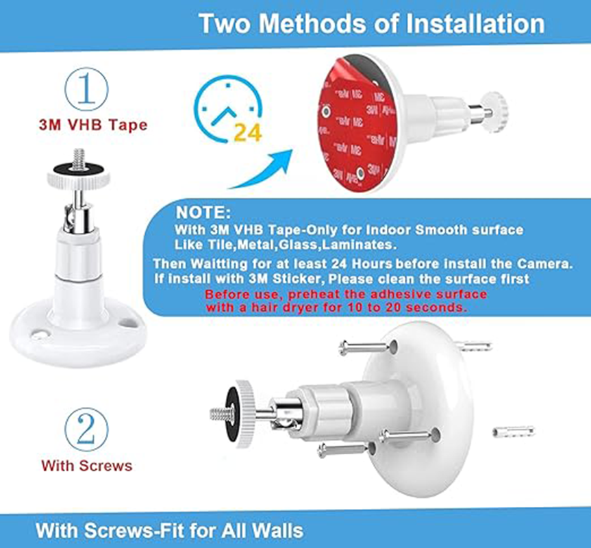 2 Packs-Wall Mount for eufy Se - огляд і ціна Eufy Camera E220