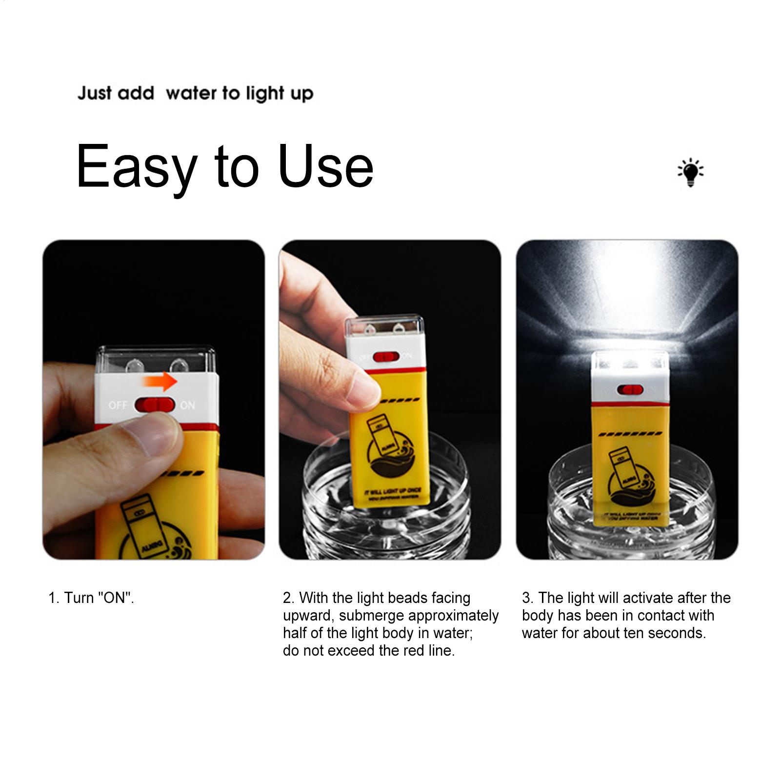 Saltwater Lamp Water Activated - огляд і ціна Power Outage Light