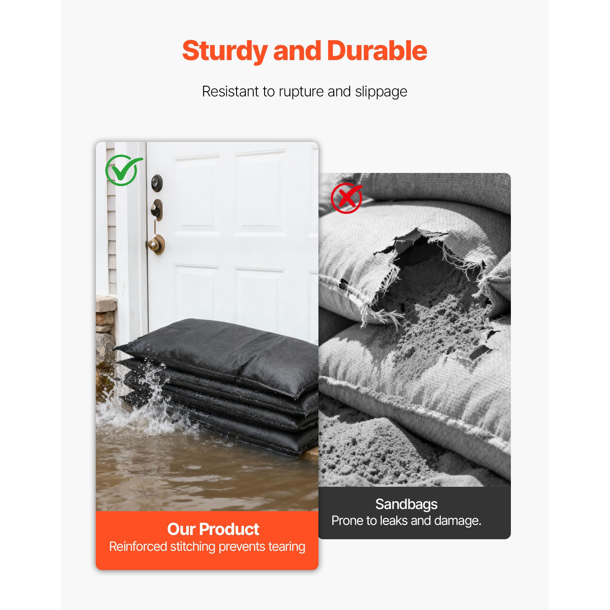 Flood Barrier, 10 Pack, 1.4 x  - огляд і ціна Flood Barrier Bag