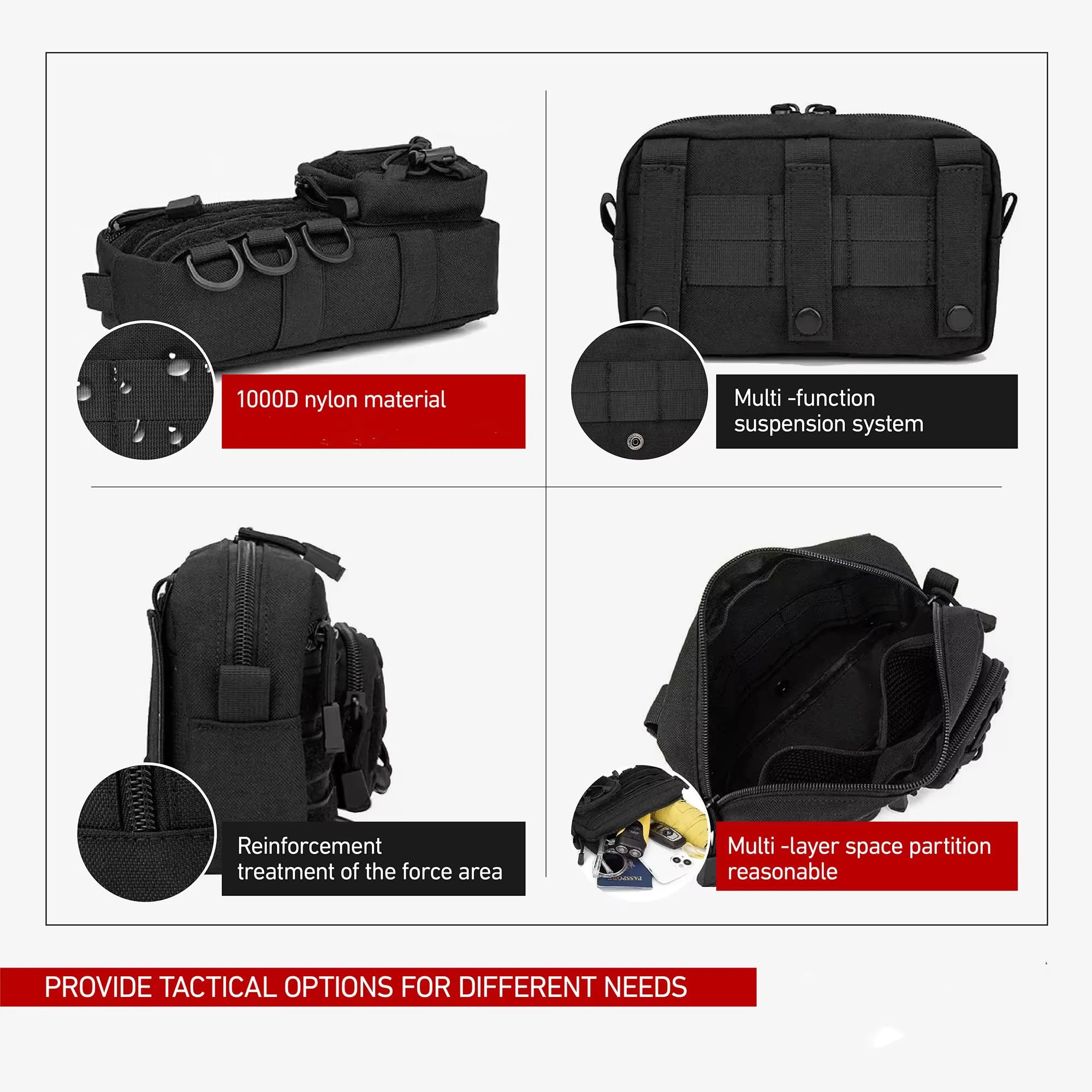 New Molle Waist Bag Tactical M - огляд і ціна First Aid Bag Kit